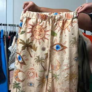 Flowy Patterned Pants